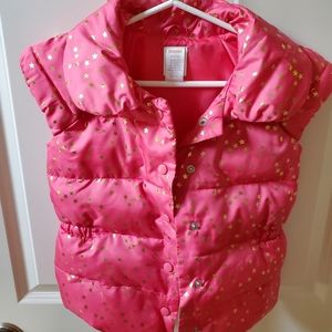 Girls Gymborer Puffer Vest Size 7/8